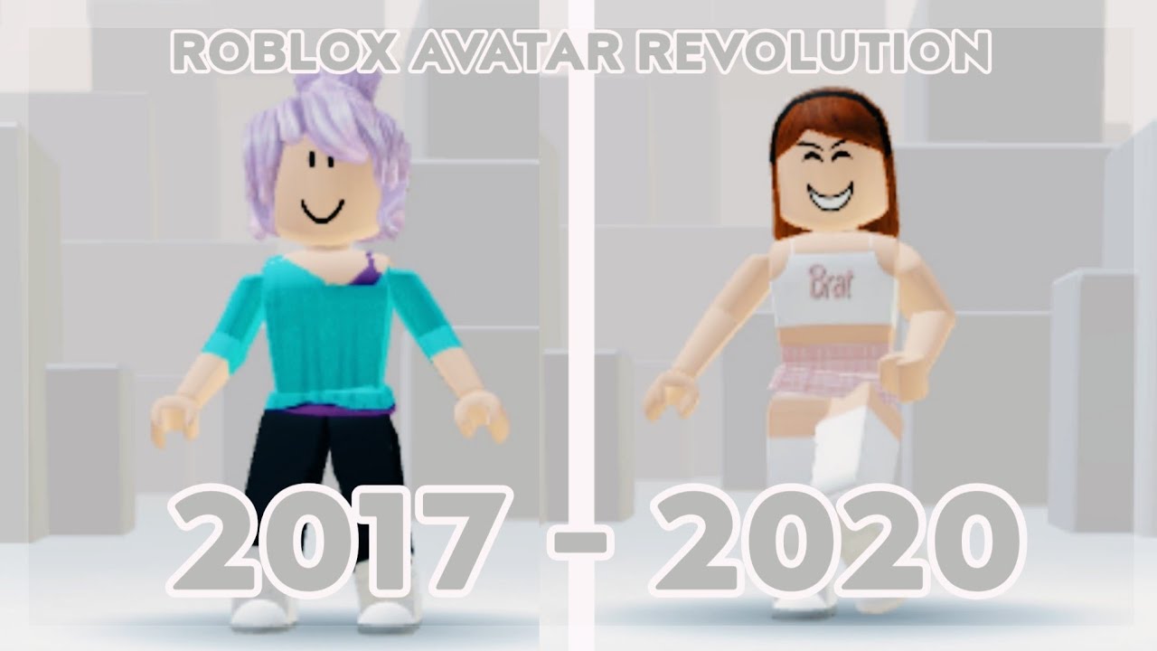 roblox: MY ROBLOX AVATAR EVOLUTION [ 2017-2020 ] - Bilibili