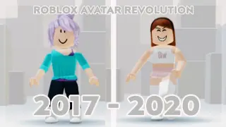 roblox: MY ROBLOX AVATAR EVOLUTION [ 2017-2020 ]