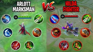 Hilda Fighter Vs Arlott Marksman