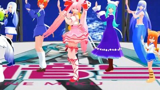 【mmd di gi charat】プリンセススクールで極楽浄土