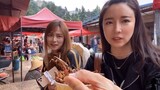 Món ăn trong mắt người Vân Nam: Nam nữ thách thức bữa tiệc côn trùng trên phố, cô gái miền Nam bị vi