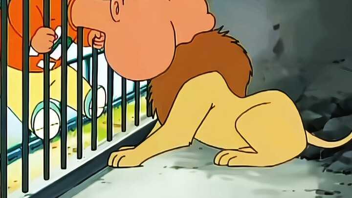 The famous scene of Fat Tiger swallowing a lion's head!