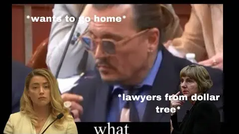 Johnny Depp's funniest moments in court ( part 1 ) 😭🤡