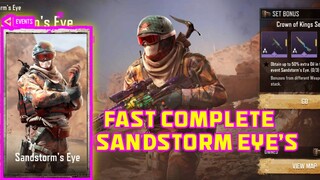 How To Complete Sandstorms Eye FAST Earn Oil & Rewards Faster! C O D Mobile sandstorm's eye event