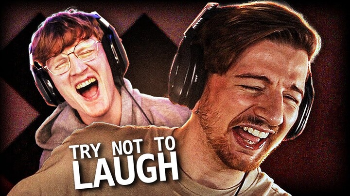 Try Not to Laugh Challenge but we COULD NOT stop laughing.