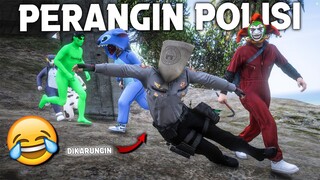 PERANGIN POLISI, AKSI BALES DENDAM MALAH DIKEJAR SEMUA POLISI, WKWK - GTA 5 ROLEPLAY