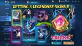 How To Get 5 Magic Crystal INSTANT 5 Legendary Skin | 100% Legit Satisfying Video