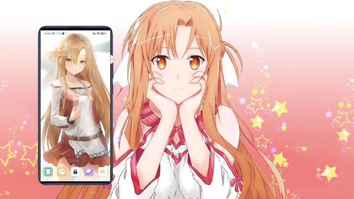 Wallpaper dynamic wallpaper recommendation-"Yuuki Asuna"'s beautiful wallpaper!