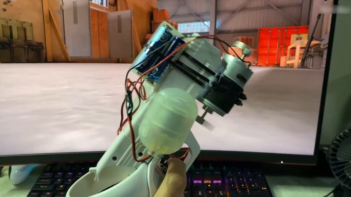 Self-made VR somatosensory gun