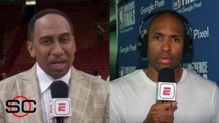 Stephen A 1-on-1 Al Horford on Jayson Tatum K.O Jimmy Butler to lead Celtics def. Miami Heat 93-80