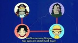 Penjelasan garis keturunan Ace dan Luffy yg menggemparkan seisigalan..