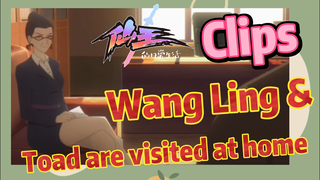 [The daily life of the fairy king]  Clips |  Wang Ling & Toad are visited at home