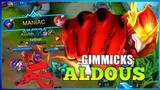Aldous Super fast Stack in Early Game, Gets Maniac | Gameplay | Maniac - MLBB
