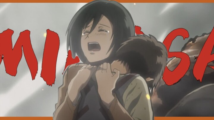 Mikasa "The world is cruel but beautiful"