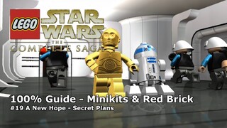 #19 A New Hope - Secret Plans 100% Guide - LEGO Star Wars: The Complete Saga