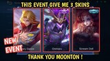 I GOT 3 SKINS IN THIS EVENT - MOBILE LEGENDS