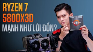 CPU RYZEN 7 5800X3D VS i9-12900K? Cuộc chiến căng cực!!!