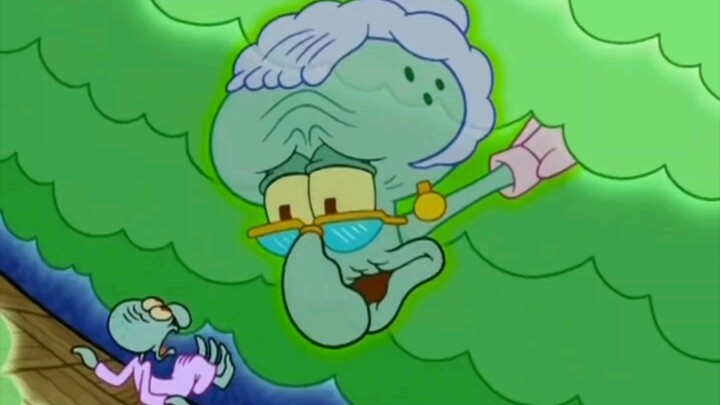 A world where only Squidward is injured is born
