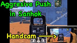 IPAD MINI 5 - Intense Fights in Sanhok with Handcam | Four Finger Claw | PUBG Mobile