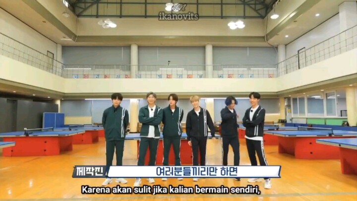 [INDO SUB] RUN BTS 2021! EP. 138 - Kelas Tenis Meja BTS (1)