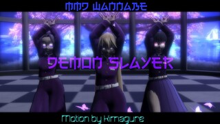 MMD Demon Slayer ITZY(있지) - WANNABE