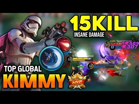 KIMMY BEST BUILD 2022 | TOP GLOBAL KIMMY GAMEPLAY | MOBILE LEGENDS✓