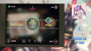 [Music Game|Cytus 2]New Superior Difficulty Song - V. CHAOS 15 TP100 by Rb