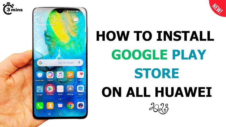 How To Install Google play Store on all huawei