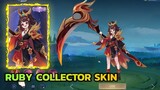 New Upcoming Ruby Collector || Ruby New Skin Mobile Legends Bang Bang || MLBB