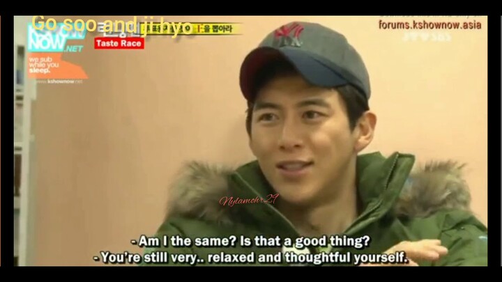 song ji hyo and go soo - friendship