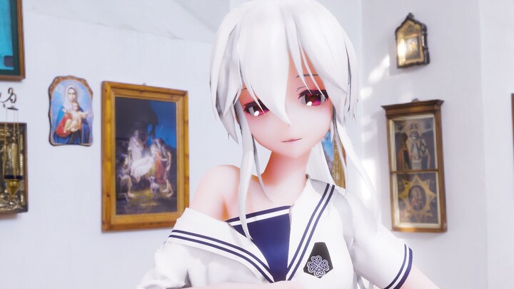 [MMD·3D]TDA Haku in sailor suit - Snapping