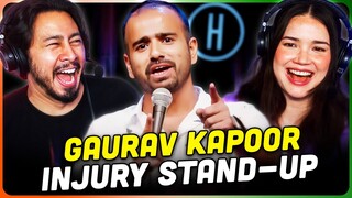 GAURAV KAPOOR | Injury Stand Up Comedy REACTION!