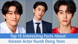 Top 15 Interesting Facts About Korean Actor "Kwak Dong Yeon" | 'Vincenzo' Actor