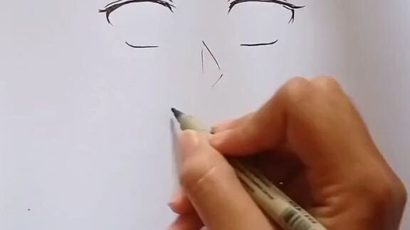 how to draw a anime 😘☺😘
