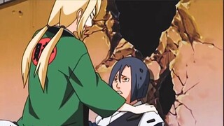 I remember Tsunade and Naruto were in full color in the office