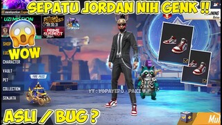 ASLI / BUG ? CARA DAPAT SEPATU JORDAN TERBARU 2021 - GARENA FREE FIRE