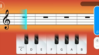 Song on Game of Thrones. Simply piano app.