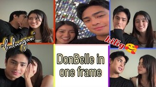 IG LIVE BELLE MARINAO | DONBELLE IN ONE FRAME at kilig na kilig ang mga Fans nila 31124