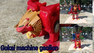 robot phụ trợ minipla gokai máy gaolion