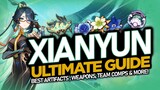 Complete XIANYUN Guide: Talents, Best Artifacts & Weapons, and Team Synergies | Genshin Impact