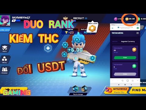 Play Game Thetan Arena  Kiếm THC Đổi USDT  #Game NFT