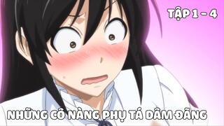 Tóm Tắt Anime Hay: Mangaka Và Những Cô Phụ Tá Dễ Thương - Tập 1 - 4 | nvttn | Review Anime