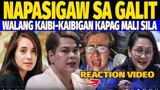 LUCY VP SARA NAPAKATAPANG BUMWELTA DELIMA HONTIVEROS MARTIN ROMUALDEZ CONG BARZAGA REACTION VIDEO