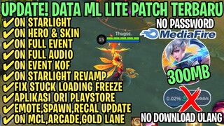 Data ML Lite Full Event 300Mb Terbaru Patch S27 | ML Lite | Cara Mengatasi Lag & Patah Patah