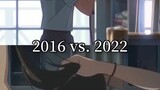 2016 vs 2022