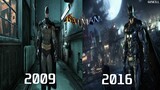 Evolução Dos Jogos Do Batman Arkham (2009 - 2016)