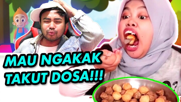 KOCAK!!! KEKEYI MUKBANG PENTOL GAK NAPAS // AUTO JULID GUE WKWK