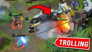 *TROLLING* WHEN YOU HAVE A GOOD TEAM- Mobile Legends Funny Fails and WTF Moments!#20