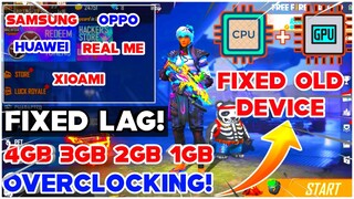 Free Fire 1.47.7 Fix Lag in Old Device 3GB 2GB 1GB RAM | Overclocking Old Device Fix Lag Free Fire