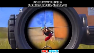 Diam Memantu Musuh !! Bergerak Langsung Auto Headshot !!